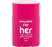For Her 22g - Body Glide For Her Anti Chafe Balm | Chafing stick with added emollients | Great for dry, sensitive skin and/or sensitive areas | Use on chest, bra, butt, groin, arm, and thigh chafing