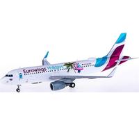 for Herpa for Eurowings for Airbus A320 OE-IQD Eurowings Holidays 1:200 Aircraft Pre-built Model