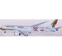 for Herpa for Gulf Air for Boeing 787-9 Dreamliner A9C-FG 70th Anniversary 1:500 Airplane Pre-built Model