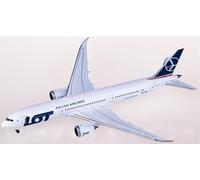 for Herpa for LOT for Boeing 787-9 Dreamliner SP-LSG 1:500 Airplane Pre-built Model