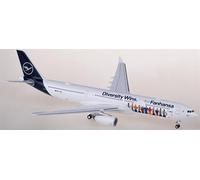 for Herpa for Lufthansa for Airbus A330-300 D-AIKQ 1:200 Aircraft Pre-built Model