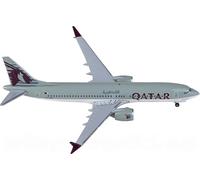 for Herpa for Qatar for Boeing 737 MAX 8 A7-BSC 1:500 Airplane Pre-built Model