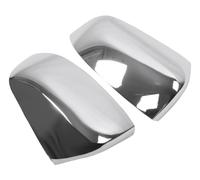 For HGYFS5 Rear Mirror Caps for Ford for Ranger for Everest 2012-2020 ABS Silver Chrome Housing Cover Side Door Wing Mirrorv