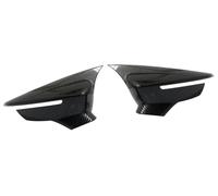 For HGYFS5 Rear Mirror Caps for Seat for Leon MK3 MK3.5 5F for ST Ffor R Cfor upra 2013-2019 Glossy Black Fiber Side Wing Mirror Covers(Carbon Look)