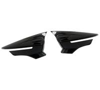 For HGYFS5 Rear Mirror Caps for Seat for Leon MK3 MK3.5 5F for ST Ffor R Cfor upra 2013-2019 Glossy Black Fiber Side Wing Mirror Covers(Gloss Black)