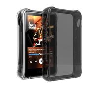 for HiBy R1 HiFi MP3 Player Case Clear Black by Fotosuncy | Protect Against Drop, Lightweight Flexible but Durable, Anti-Slip Shockproof Protective Cover