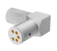 For Hifi 5pin DIN 90 Degree Right Angled Vinyl LP Phono Five pin For Audio Tonearm line Signal Cable(DS06)