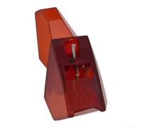 for hifi Turntable for stylus for Ortofon 2M Blue Record Players(Red) | Nude elliptical tip, superior sound fidelity, precise groove tracking, audiophile grade quality