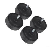 for hifi Vibration Damping Feet 4PCS Anti-Resonance Black for | Gel structure isolates vibrations, optimizes turntable performance, reduces resonant frequencies, fits for technics SL-1200