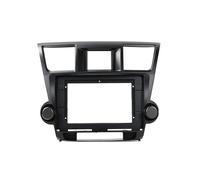 For Highlander 2008-2014 10.1" Big Screen 2din Dvd Player Panel Dash Mo Car Audio Radio Face Plate Fascia Frame(Only Frame)