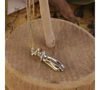 For Hip Hop Enbrace Couple Men Punk Lovers Goldblack