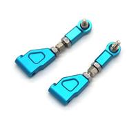 For HNR H9802 For Dodge H9803 E30 1/10 Metal Rear Upper Rocker Arm Components Remote Control Car Accessories And Replacements Use RC Car Accessories(Blue)