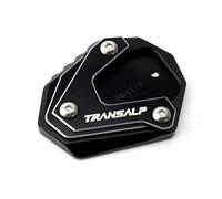 For HO&ND&A TRANSALP XL600V XL650 XLV 600 650 700 Motorcycle Accessories CNC Kickstand Foot Side Stand Extension Pad Support Plate(5)
