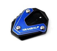 For HO&ND&A TRANSALP XL600V XL650 XLV 600 650 700 Motorcycle Accessories CNC Kickstand Foot Side Stand Extension Pad Support Plate