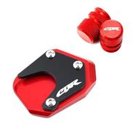 For Ho&nda CBR650R CBR650F CBR500R CBR 650R 2013-2021 2022 Motorcycle Tire Valve Cap Kickstand Foot Enlarger Side Stand Extension Side Stands Extensions
