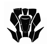 For Ho&nda PCX160 Pcx 160 Motorcycle Frosted Tank Pad Stickers Protector Decals Gas Fuel Knee Grip Traction Side Accessories Motorbike Tank Protector
