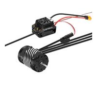 For Hobbywing EzRun MAX10 G2 80A/140A Waterproof Brushless ESC with 3652/3665 G3 Turbo Inductive Brushless Motor RC for 1/10 RC Car(80A ESC 3652 4100KV)