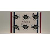 for Hogan for USAF Thunderbirds for McDonnell Douglas F-4E Phantom 6PCS a Set 1:200 Aircraft Pre-built Model