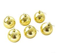For Holiday Decorative Plastic Ornament Balls with Glossy and Matte for Christmas Tree and Seasonal Home or Retail Display, and Lightweight Design (J)