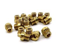 For Holley Carburetor 1/4-32 Gas Main JETS ASSORTMENT KIT The aperture size is:60 61 62 63 64 65 66 67 68 69,10 sets in total, 2 pcs per size,Thread size: 1/4"-32