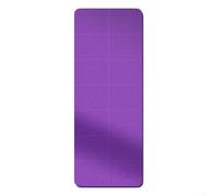 For Home Gym Ready Foldable Yoga Mat That Supports Repetitive Use Without Loss of Shape or Grip Performance (Purple)
