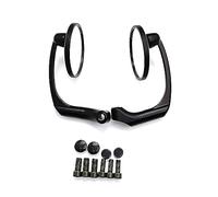 For Hon&da CB1100 CB190R CB300F CB500F CB600F CB1100R CBF190R Universal Retro Round 8mm 10mm Motorcycle Side Rearview Mirrors Compatible Parts(Black)