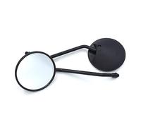 For Hon&da CB400 CB500F CB500X CB599 CB600 CB600F CB650F CB1000 Universal Motorcycle Rearview Mirrors 10mm Round Mirrors Black Compatible Parts(Black 8mm)