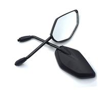 For Hon&da CB500X CB650F CB1000R PCX125 PCX150 CB1100 CB1100R CB600F Universal 10mm Motorcycle Rearview Mirror Left And Right Mirror Black Compatible Parts
