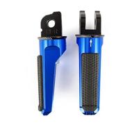 For Hon&da CB600F 2002-2015 CB1000R 08-16 CBF600 04-14 CBF1000 06-11 CBR600F 01-13 CBR650F 14-19 Motorcycle Driver Footrest Foot Pegs Front Footpegs Pedal bracket(Blue)