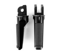 For Hon&da CB600F 2002-2015 CB1000R 08-16 CBF600 04-14 CBF1000 06-11 CBR600F 01-13 CBR650F 14-19 Motorcycle Driver Footrest Foot Pegs Front Footpegs Pedal bracket(Black)