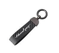 For HON-DA CB600F CB600 CB599 CB900F Hornet 250 600 900 CB500F CB919 Motorcycle Lanyard Key Carbon Fiber Key Ring Motorbike Key Rings (Color : Black, Size : 1)