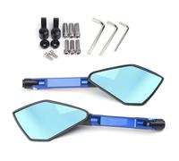 For Hon&da CB600F CB650F CB900 CB599 CB600 Hor&net Motorcycle Mirror CNC Side Rearview Blue Anti-glare Mirror(Blue)
