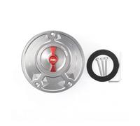 For HON&DA CB600F For Hornet 599 CB1000 CB1000R CB1300 CBR600RR CBR900RR CBR929RR CBR954RR CBR400RR Motorcycle Fuel Gas Tank Cap Cover(Sliver and Red)