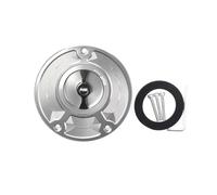 For HON&DA CB600F For Hornet 599 CB1000 CB1000R CB1300 CBR600RR CBR900RR CBR929RR CBR954RR CBR400RR Motorcycle Fuel Gas Tank Cap Cover(Sliver and Black)