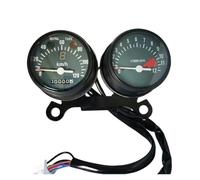 FOR Hon&da FOR Suzuki Cg125 Motorcycle Meter Assembly Instrument Modified Odometer Tachometer Double Speedometer Speeds Odometer