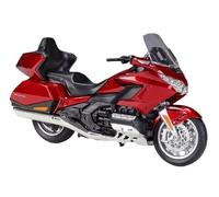 for Hon-da Gold Wing 2020 Model 1:12 Scale Die-cast Motorcycle Model Simulation Car Vehicle Replica Ornament Gift Hobby Motorcyclist Collection Gift Motorbike Models(Red)
