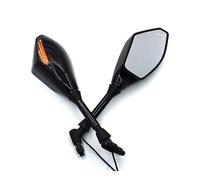 For Hon&da NC700X CB500X CB650F CB1000R PCX125 PCX150 Motorcycle Rearview Mirrors Black With Turn Signal Integrated Mirrors Compatible Parts(Black)