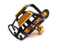 For Hon&da REBEL CM300/500/1100 Motorcycle Cup Holder Bumper Diameter 15-33MM Cup holder(Gold)