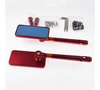 For Hon&da Shadow/Valkyrie/Magna/Rebel / XL1000V / XL700V / NT700V / XL125V / XR230 / APE50 Motorcycle Mirror CNC Side Rearview(Red)