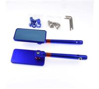 For Hon&da Shadow/Valkyrie/Magna/Rebel / XL1000V / XL700V / NT700V / XL125V / XR230 / APE50 Motorcycle Mirror CNC Side Rearview(Blue)
