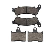 For Hon&da VT750 VT 750 C2S C2E Shadow Spirit Aero ABS 2013-2014 Motorcycle Semi Metallic Front And Rear Brake Pads wear-resistant (Color : Front and Rear)