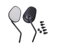 For Hon&da XL1000V XL700V NT700V XL125V XR230 APE50 Silver Wing Jazz Reflex Forza SH PS 8/10mm Modified Plated Motorcycle Rearview Mirror Motorbike Side Mirrors Compatible Parts