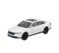 For Honda 11th Generation Accord 1:32 Miniature Die-cast Alloy Car Model Simulation Sound And Light(White)