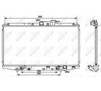 FOR HONDA ACCORD CG8 CH6 1.8 98 to 01 Radiator 19010PCA003 19010PCA013
