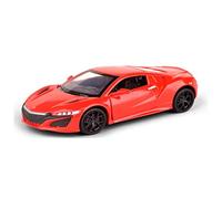 For Honda Acura NSX Car 1 32 Simulation Alloy Die-casting Pull Back Flashing Model Toy Car Mini Replica Toys(Red)