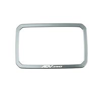 For HONDA ADV350 2025 Motorcycle Accessories Instrument Meter Frame Cover Dashboard Screen Protector Protection(Grey)