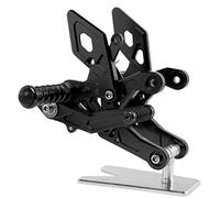 For Honda CB500F CBR500R 2013-2016 2017 2018 2019 2020 2021 Motorcycle Adjustable Rearset Footrest Pegs Rear Sets Parts Decorate (Color : Black)