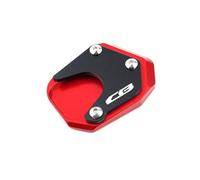For HONDA CB500X CB650R CB500F CB125R CB300R CB400X CBR650R Motorcycle Kickstand Foot Pad Side Stand Extension(Red)