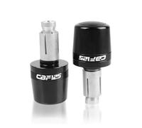 For：Honda CBF125 CBF 125 2008-2015 2014 2013 2012 2011 7/8" 22mm CNC Aluminum Motorcycle Hand grips handle bar grip ends Plug(Black)