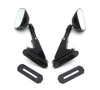 For Honda CBR600RR 2003-2006 CBR900RR 1993-2004 CBR1000RR 2004-2007 Motorcycle Diamond Shape Rearview Mirrors(Black)